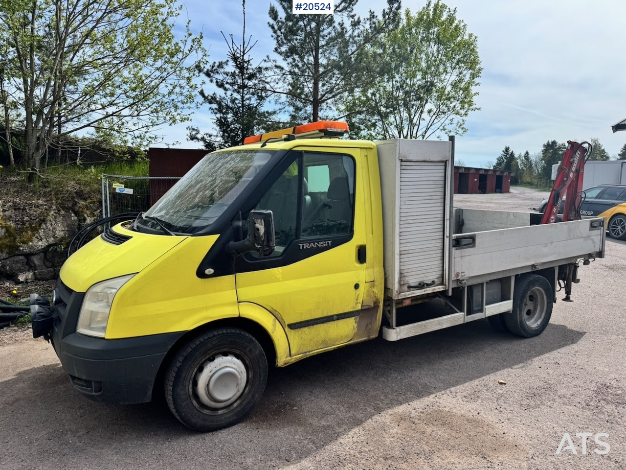 Ford TRANSIT - Flatbed van, Crane truck: picture 2 Ford TRANSIT - Flatbed van, Crane truck: picture 2