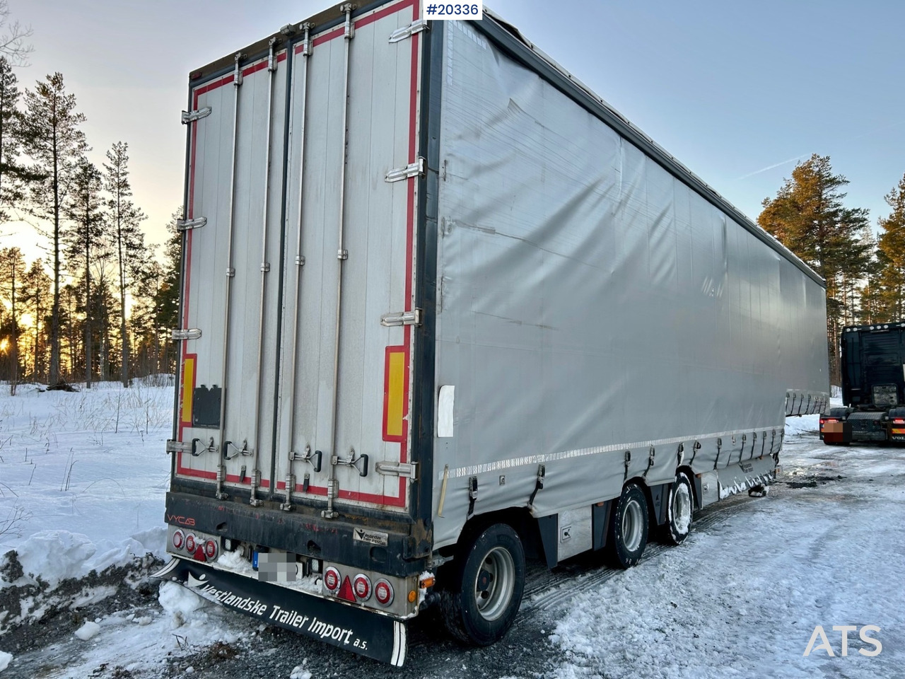 HRD Jumbo med bredding - Closed box semi-trailer: picture 5 HRD Jumbo med bredding - Closed box semi-trailer: picture 5