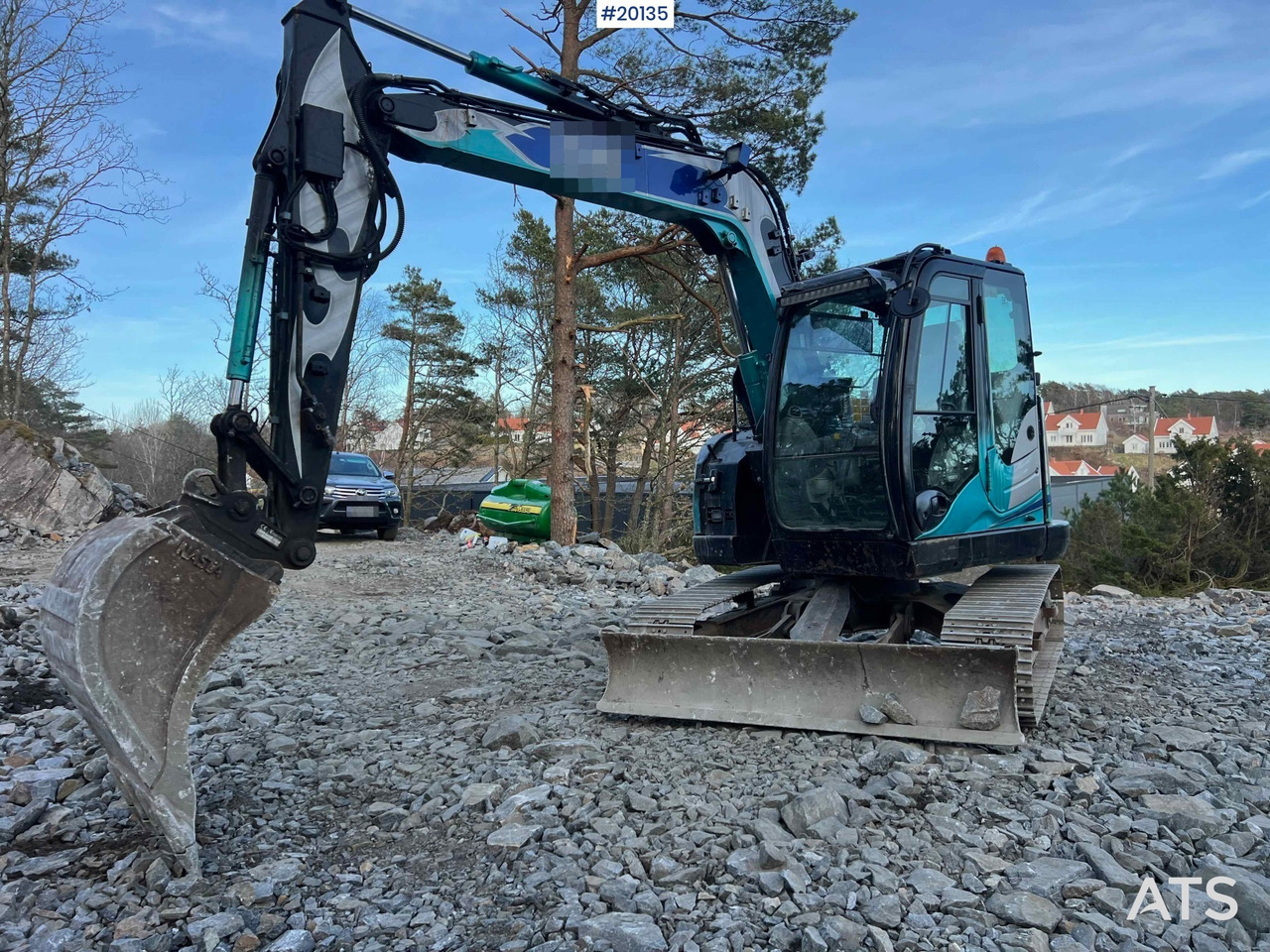 Hitachi ZX85US-6 - Excavator: picture 3 Hitachi ZX85US-6 - Excavator: picture 3