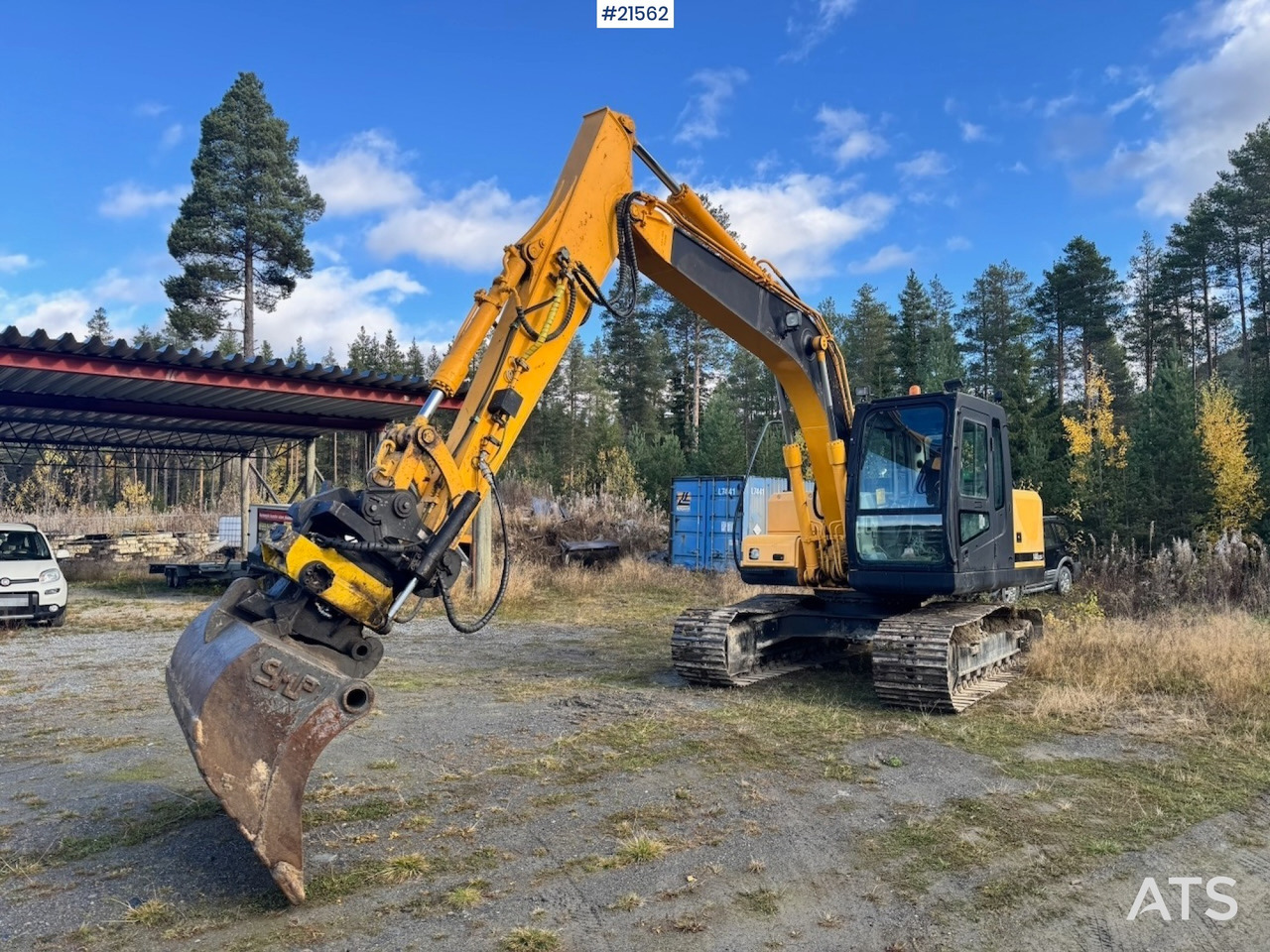 Hyundai 140LC-7 Beltegraver - Crawler excavator: picture 2 Hyundai 140LC-7 Beltegraver - Crawler excavator: picture 2