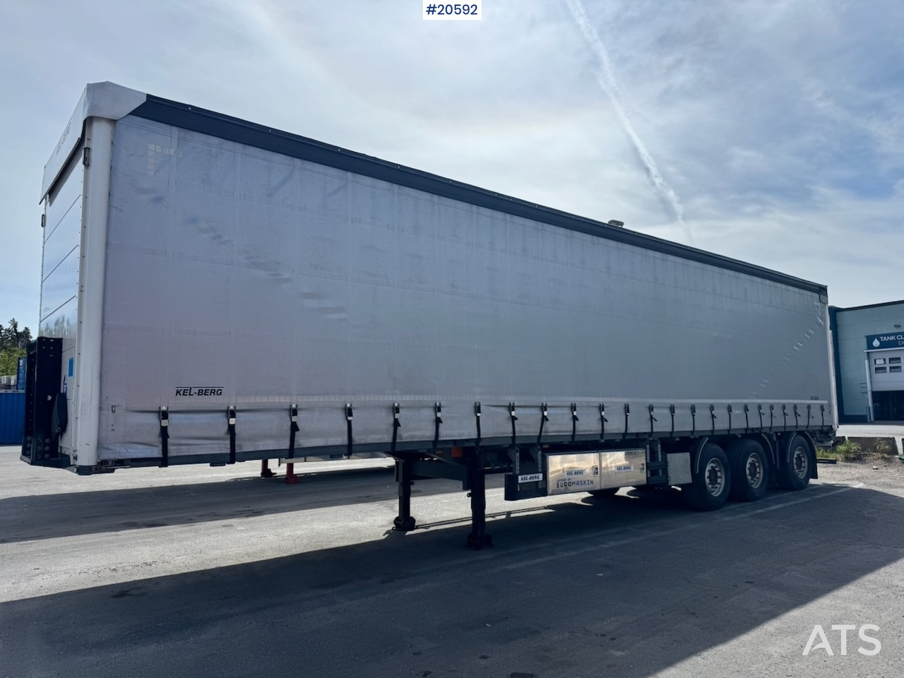 Kel-berg 3 akslet kapelltralle - Curtainsider semi-trailer: picture 2 Kel-berg 3 akslet kapelltralle - Curtainsider semi-trailer: picture 2