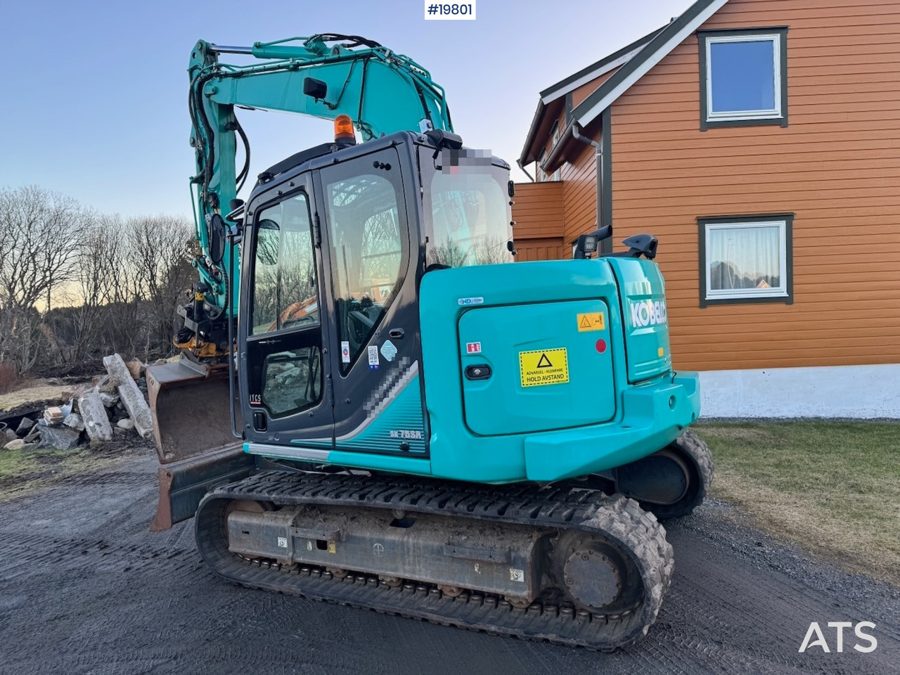 Kobelco SK75SR-3E - Excavator: picture 3 Kobelco SK75SR-3E - Excavator: picture 3