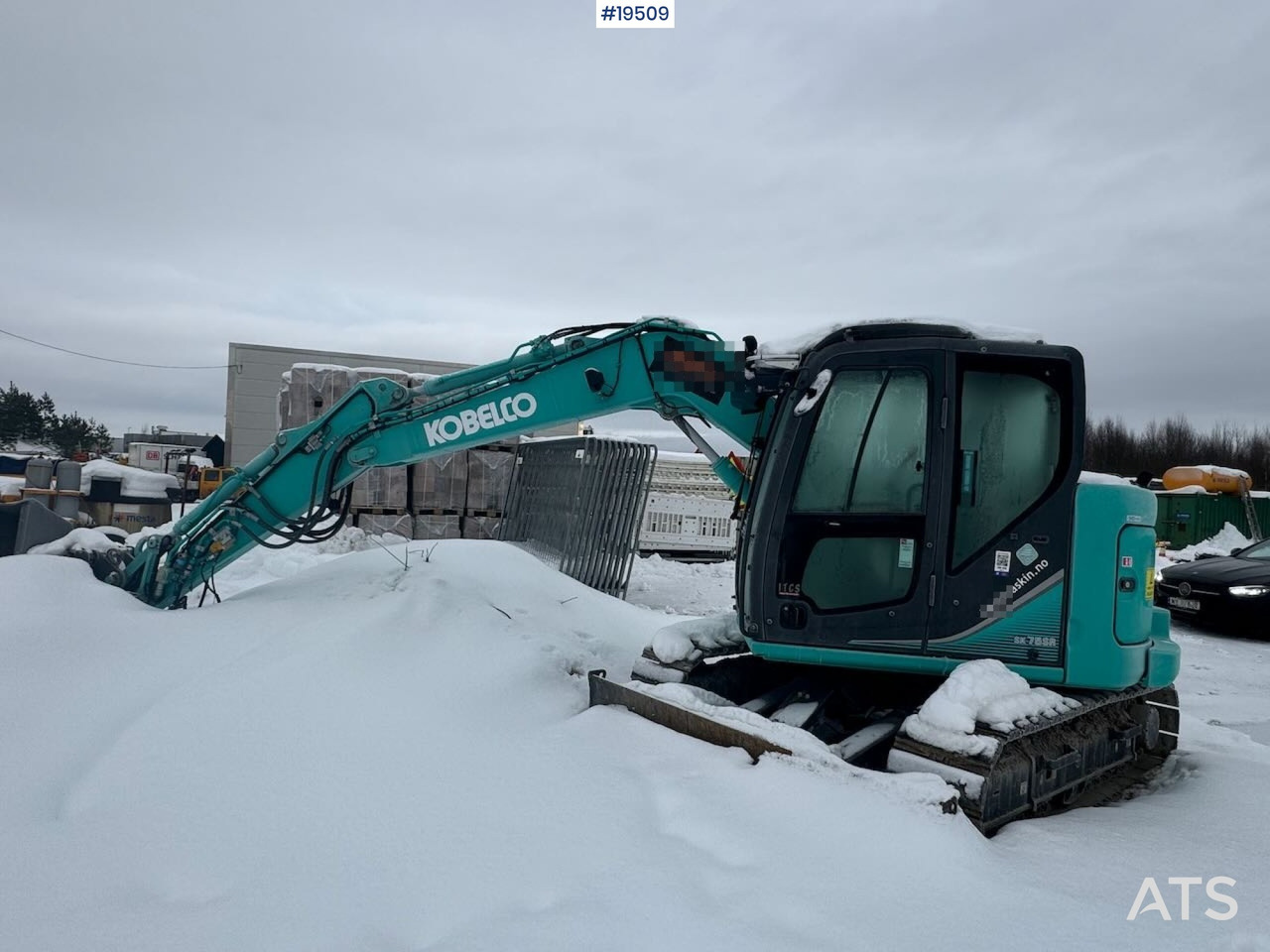 Kobelco SK75SR-3E - Excavator: picture 1 Kobelco SK75SR-3E - Excavator: picture 1
