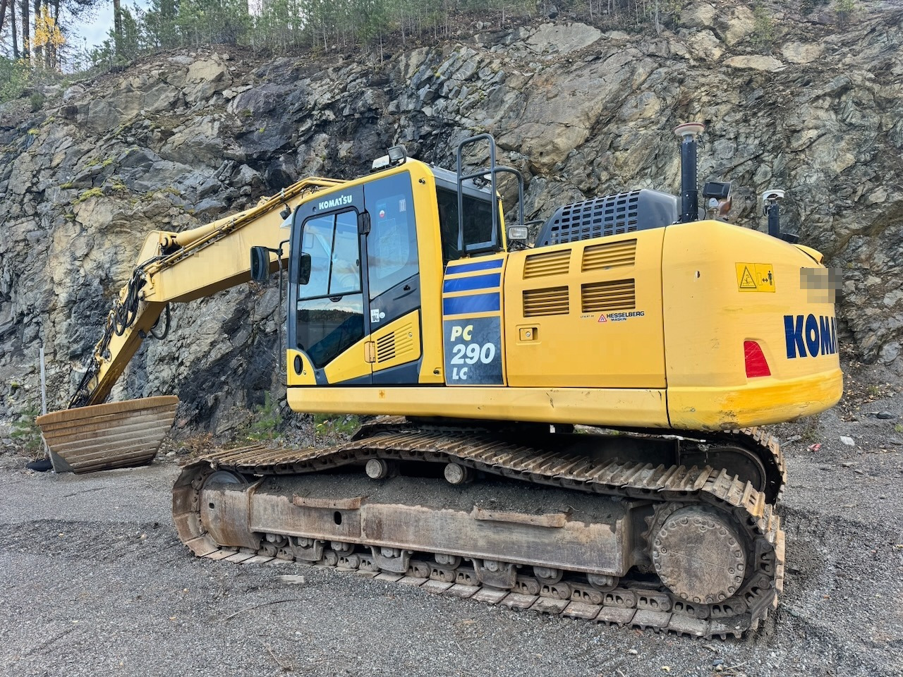 Komatsu Komatsu PC290LC-10 m/ Rototilt, 2 skuffer og GPS. Nytt understell! - Crawler excavator: picture 3 Komatsu Komatsu PC290LC-10 m/ Rototilt, 2 skuffer og GPS. Nytt understell! - Crawler excavator: picture 3
