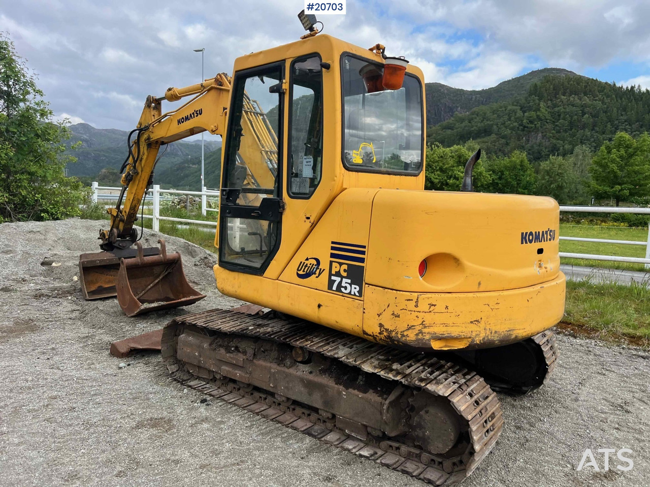 Komatsu PC75 - Excavator: picture 3 Komatsu PC75 - Excavator: picture 3