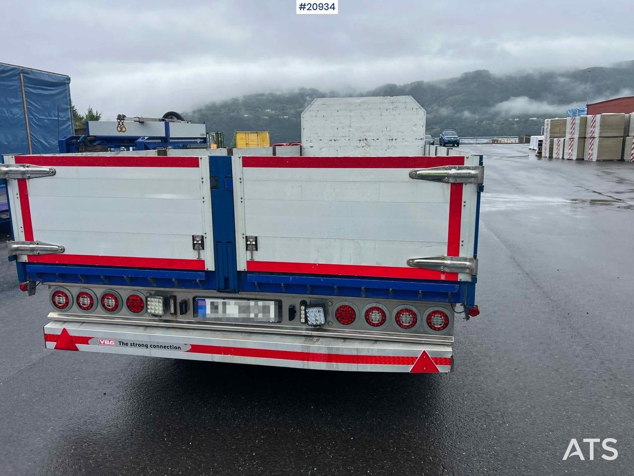 Konar 3 akslet plankjerre - Dropside/ Flatbed trailer: picture 5 Konar 3 akslet plankjerre - Dropside/ Flatbed trailer: picture 5