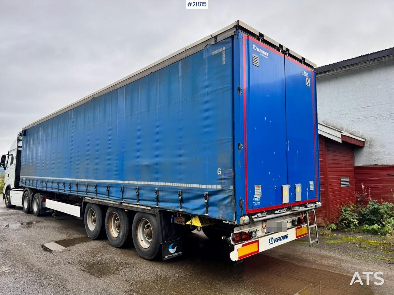 Krone Kapelltralle. Eu-godkjent. - Curtainsider semi-trailer: picture 4 Krone Kapelltralle. Eu-godkjent. - Curtainsider semi-trailer: picture 4