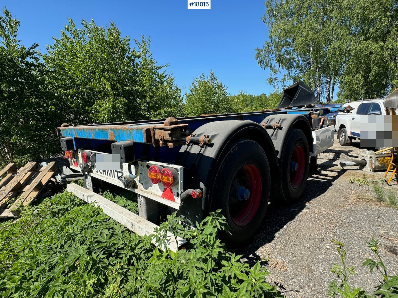 Krone containerhenger - Container transporter/ Swap body semi-trailer: picture 5 Krone containerhenger - Container transporter/ Swap body semi-trailer: picture 5