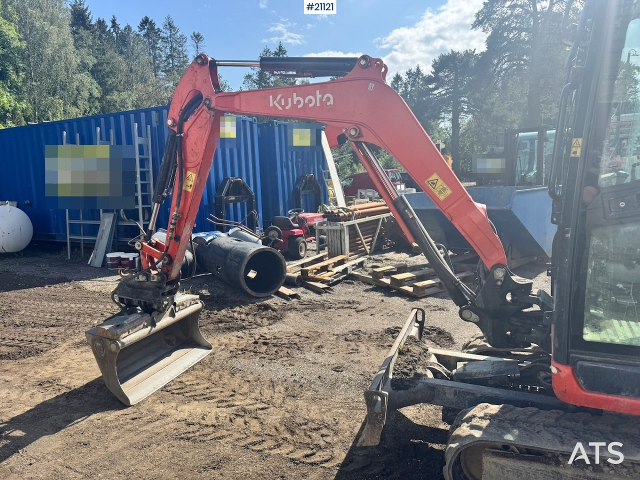 Mini excavator Kubota KX027-4: picture 20