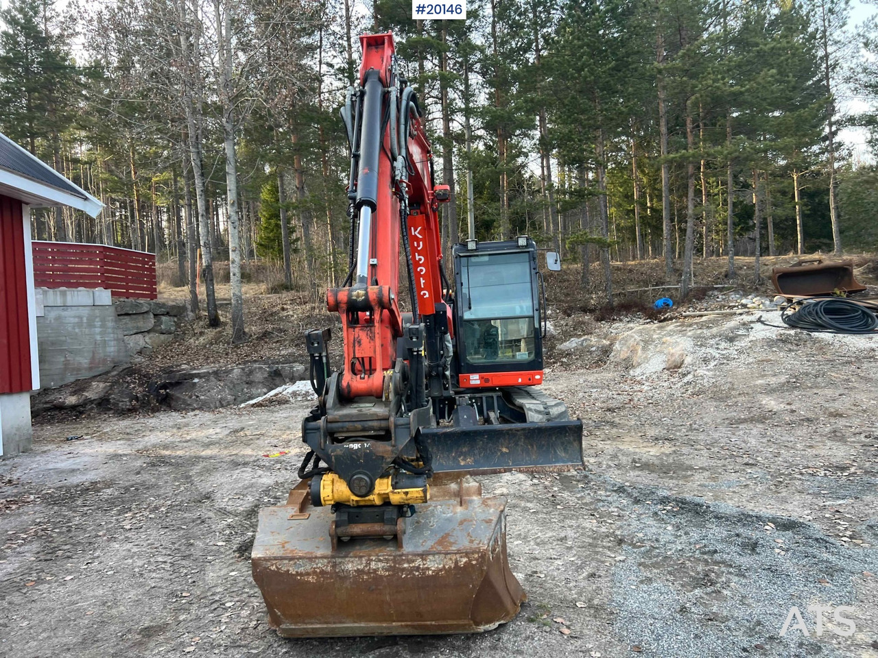 Kubota KX080-4 - Excavator: picture 5 Kubota KX080-4 - Excavator: picture 5