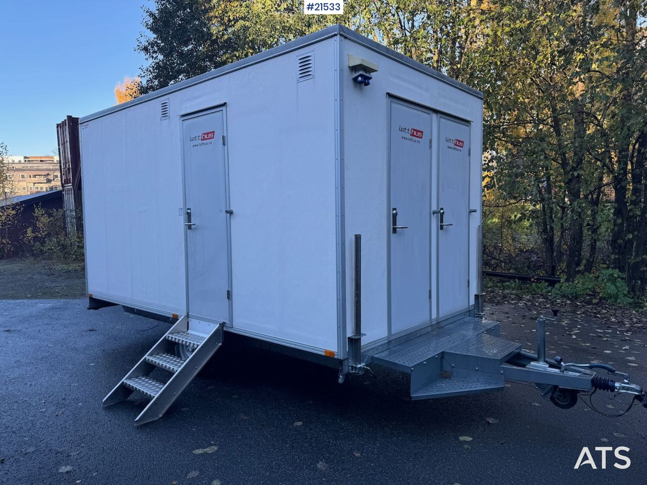 Letthus brakke - Construction container, Trailer: picture 1 Letthus brakke - Construction container, Trailer: picture 1