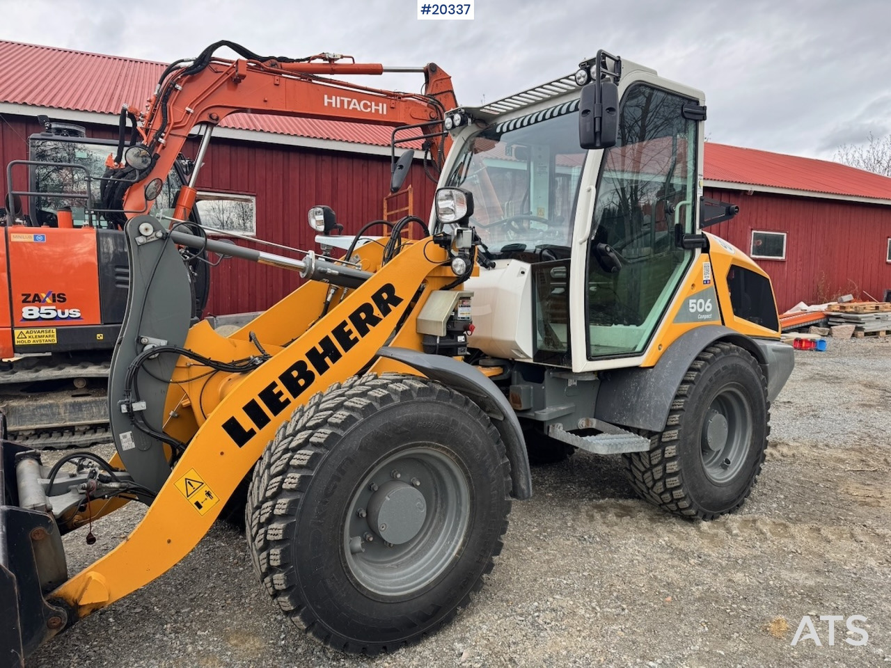 Wheel loader Liebherr L506C: picture 11
