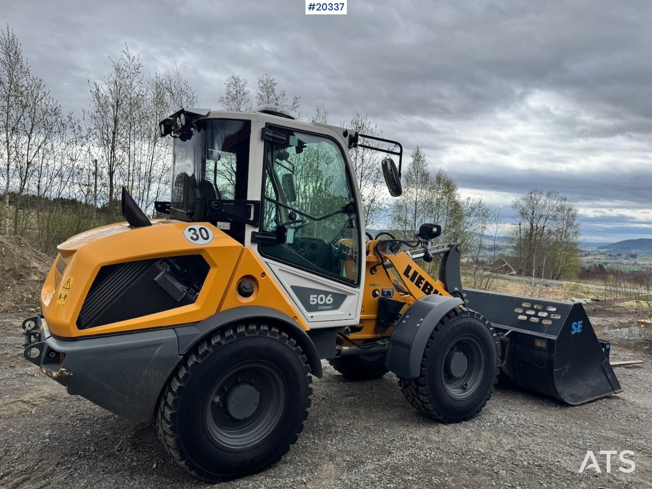Wheel loader Liebherr L506C: picture 6
