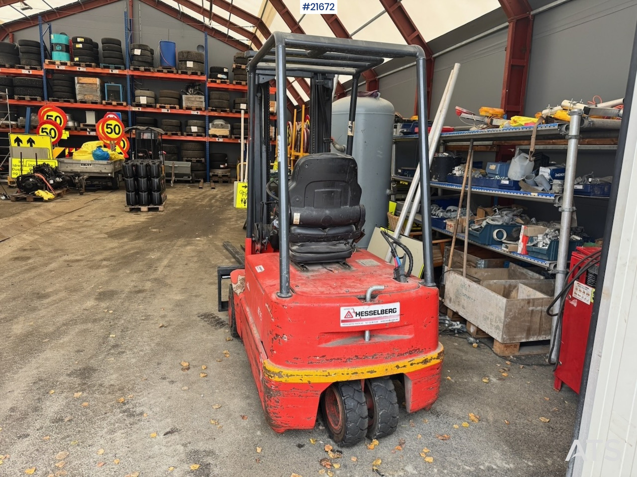 Linde Linde E16 EL Truck m/ forlengere. - Electric forklift: picture 4 Linde Linde E16 EL Truck m/ forlengere. - Electric forklift: picture 4