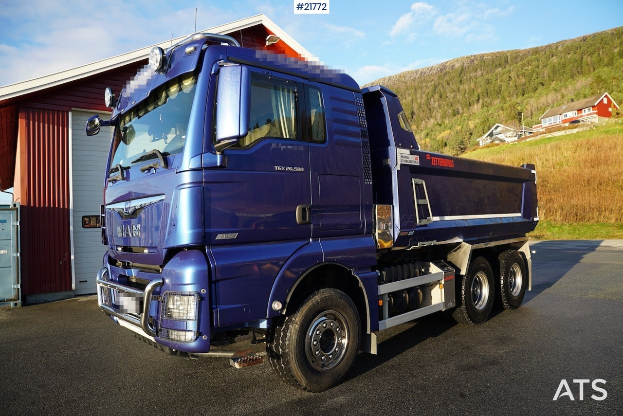 MAN 2018 Man TGX 26.580 6x4 tippbil med stålfjæring - Tipper: picture 1 MAN 2018 Man TGX 26.580 6x4 tippbil med stålfjæring - Tipper: picture 1