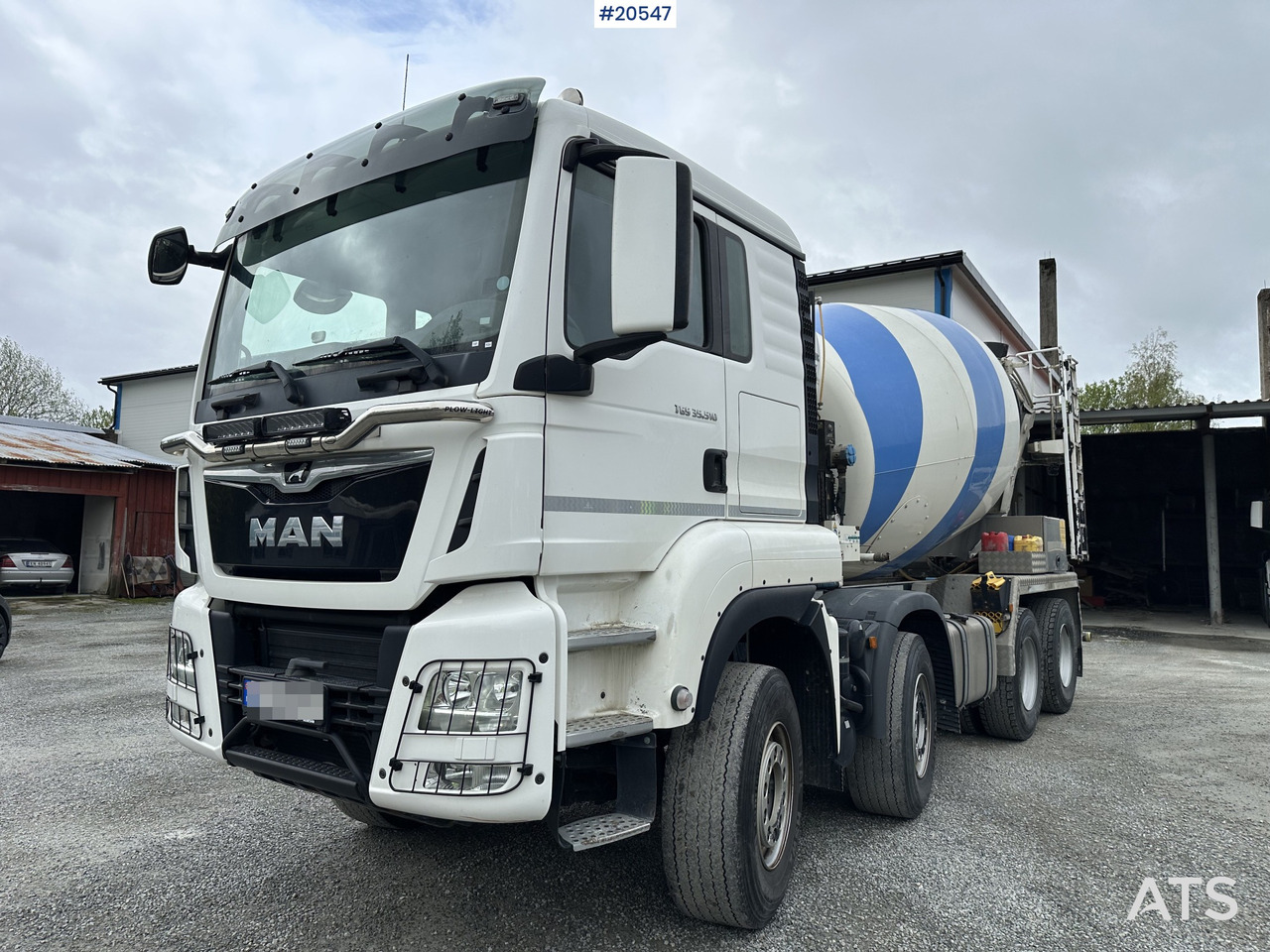 MAN TGS 35.510 8x4 betongbil med 9 meter hydr. renne (gullavtale) - Concrete mixer truck: picture 2 MAN TGS 35.510 8x4 betongbil med 9 meter hydr. renne (gullavtale) - Concrete mixer truck: picture 2