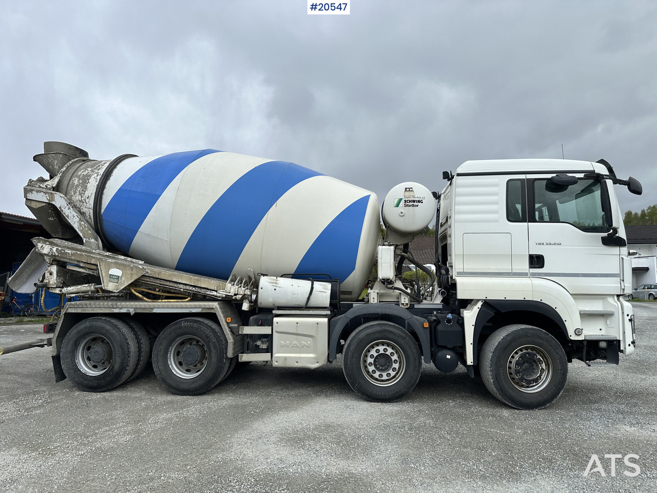 MAN TGS 35.510 8x4 betongbil med 9 meter hydr. renne (gullavtale) - Concrete mixer truck: picture 5 MAN TGS 35.510 8x4 betongbil med 9 meter hydr. renne (gullavtale) - Concrete mixer truck: picture 5
