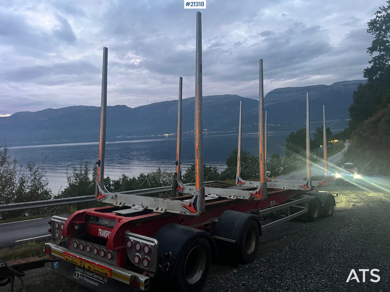 MVB10 MVB10-FLS4 4 akslet Tømmerhenger - Timber trailer: picture 5 MVB10 MVB10-FLS4 4 akslet Tømmerhenger - Timber trailer: picture 5