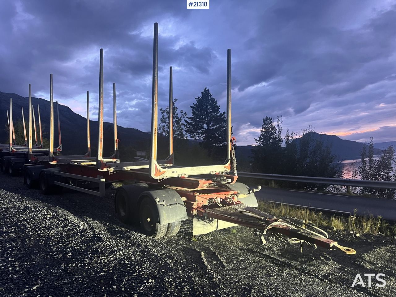 MVB10 MVB10-FLS4 4 akslet Tømmerhenger - Timber trailer: picture 1 MVB10 MVB10-FLS4 4 akslet Tømmerhenger - Timber trailer: picture 1