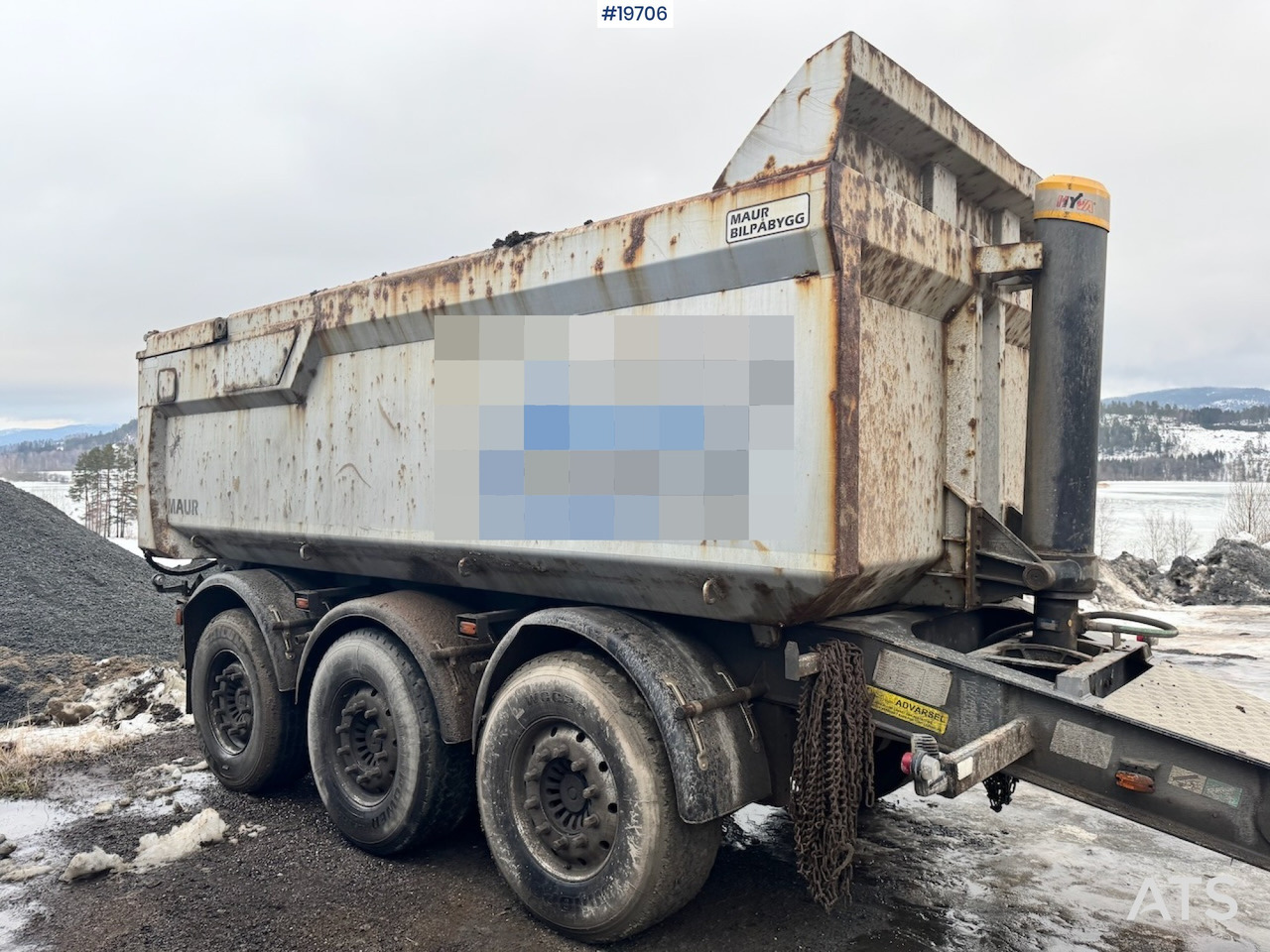 Tipper trailer Maur Trippelkjerre: picture 6
