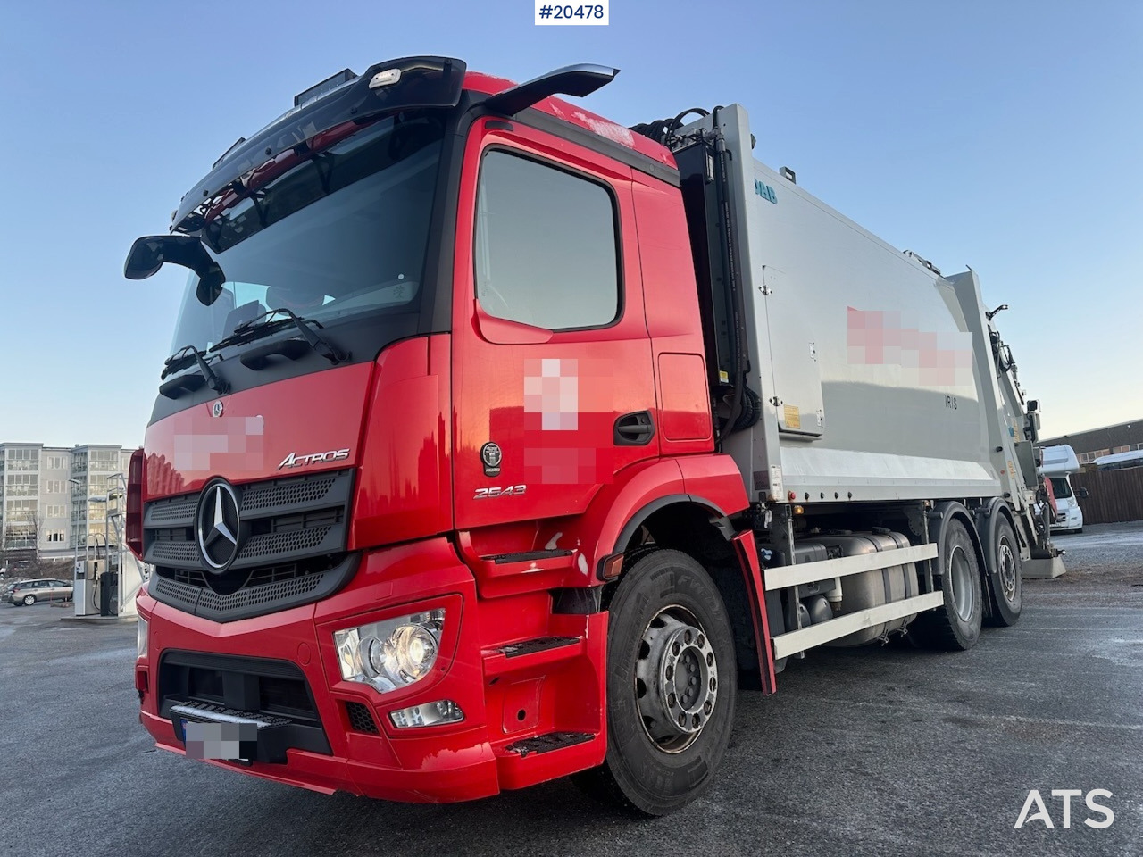 Mercedes 2021 - Garbage truck: picture 1 Mercedes 2021 - Garbage truck: picture 1