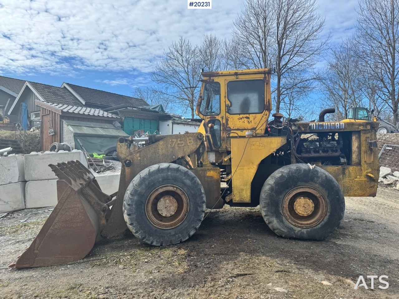 Michigan 75B - Wheel loader: picture 2 Michigan 75B - Wheel loader: picture 2