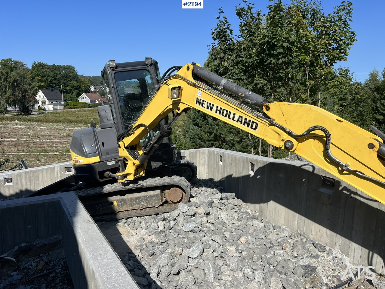 New Holland E55B - Crawler excavator: picture 5 New Holland E55B - Crawler excavator: picture 5