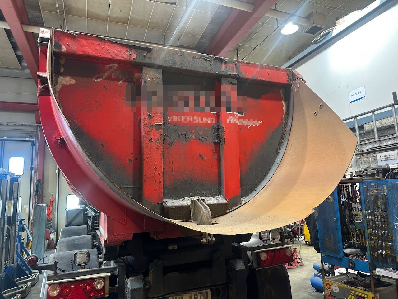 Nor-Slep SE-42 3 akslet tippsemi m/ kapellduk - Tipper semi-trailer: picture 4 Nor-Slep SE-42 3 akslet tippsemi m/ kapellduk - Tipper semi-trailer: picture 4