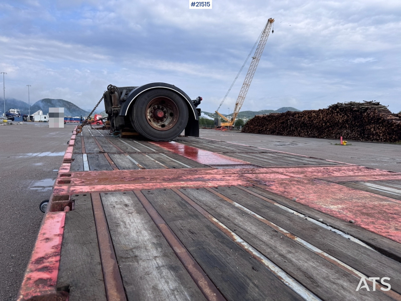 Noteboom 2008 - Dropside/ Flatbed semi-trailer: picture 5 Noteboom 2008 - Dropside/ Flatbed semi-trailer: picture 5