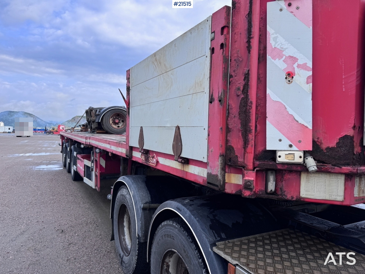 Noteboom 2008 - Dropside/ Flatbed semi-trailer: picture 2 Noteboom 2008 - Dropside/ Flatbed semi-trailer: picture 2