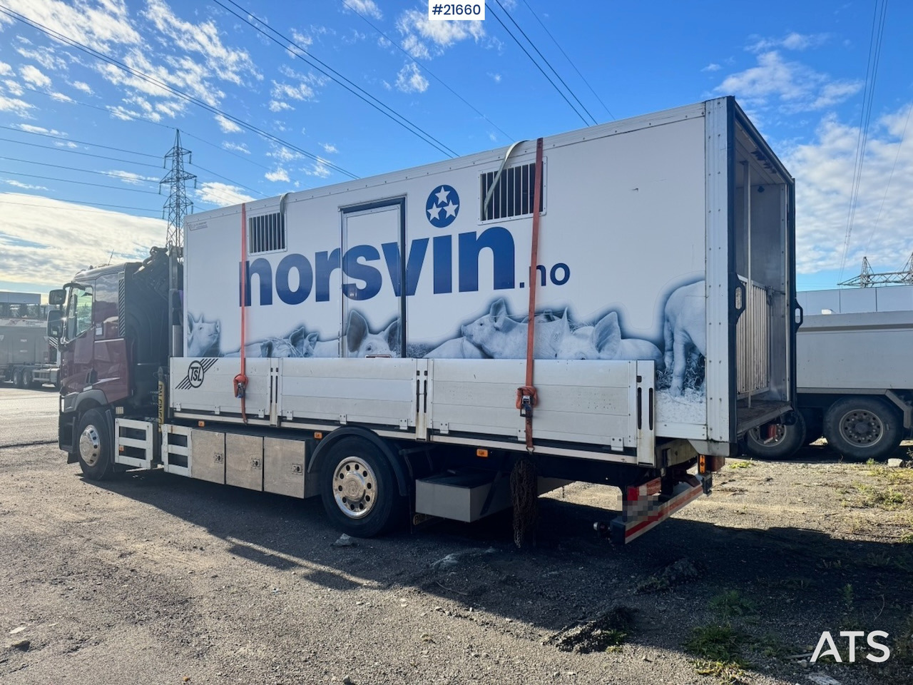 Renault Renault T380 6x2 Kranbil m/ 19 t/m Palfinger - Crane truck: picture 5 Renault Renault T380 6x2 Kranbil m/ 19 t/m Palfinger - Crane truck: picture 5