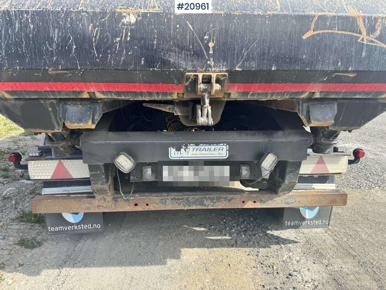 Renders trippelkjerre - Tipper trailer: picture 3 Renders trippelkjerre - Tipper trailer: picture 3