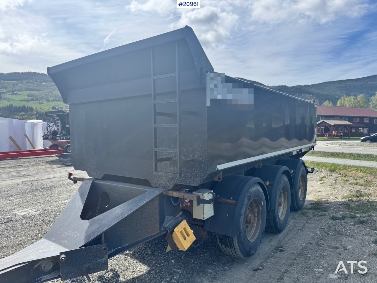 Renders trippelkjerre - Tipper trailer: picture 1 Renders trippelkjerre - Tipper trailer: picture 1