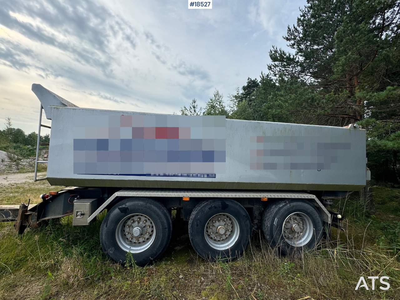 Renders trippelkjerre - Tipper trailer: picture 4 Renders trippelkjerre - Tipper trailer: picture 4