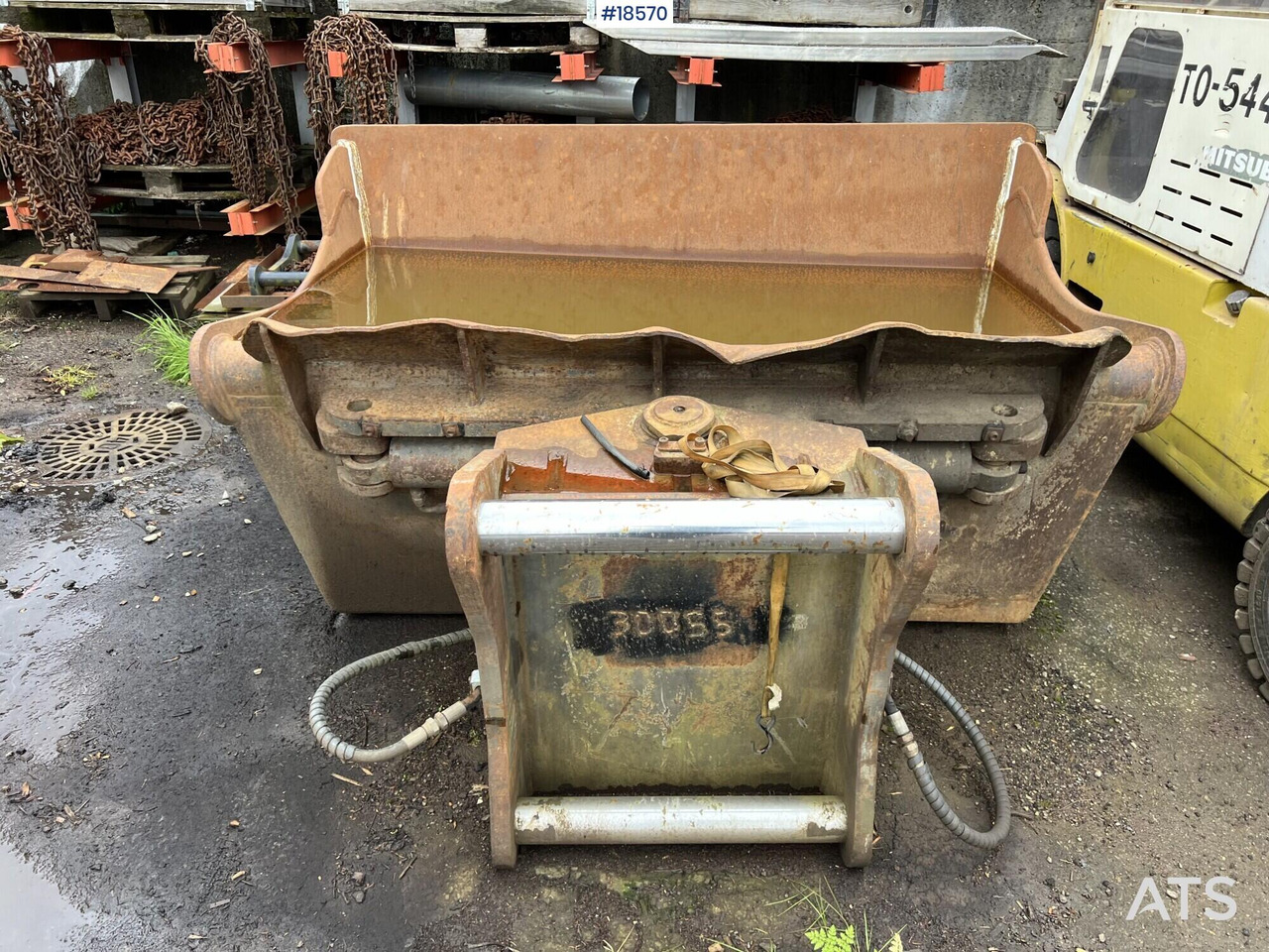 SMP Pusseskuffe - Excavator bucket for Construction machinery: picture 3 SMP Pusseskuffe - Excavator bucket for Construction machinery: picture 3