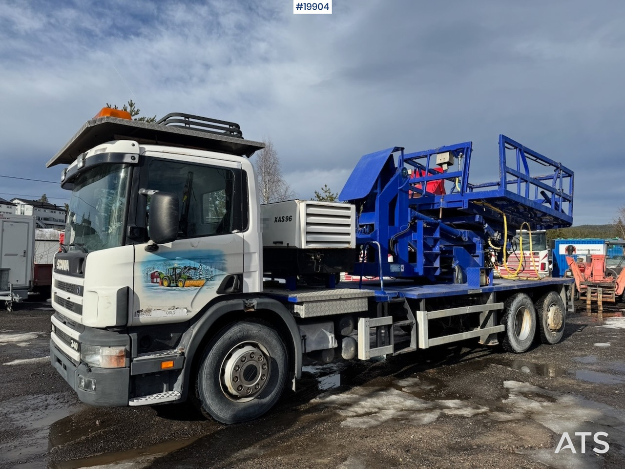 Scania P114 - Truck mounted aerial platform: picture 2 Scania P114 - Truck mounted aerial platform: picture 2