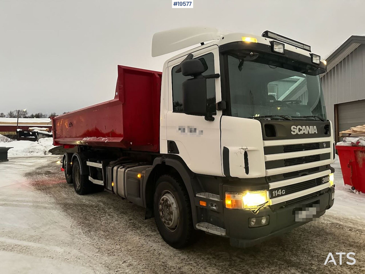 Scania P114 - Hook lift truck: picture 4 Scania P114 - Hook lift truck: picture 4