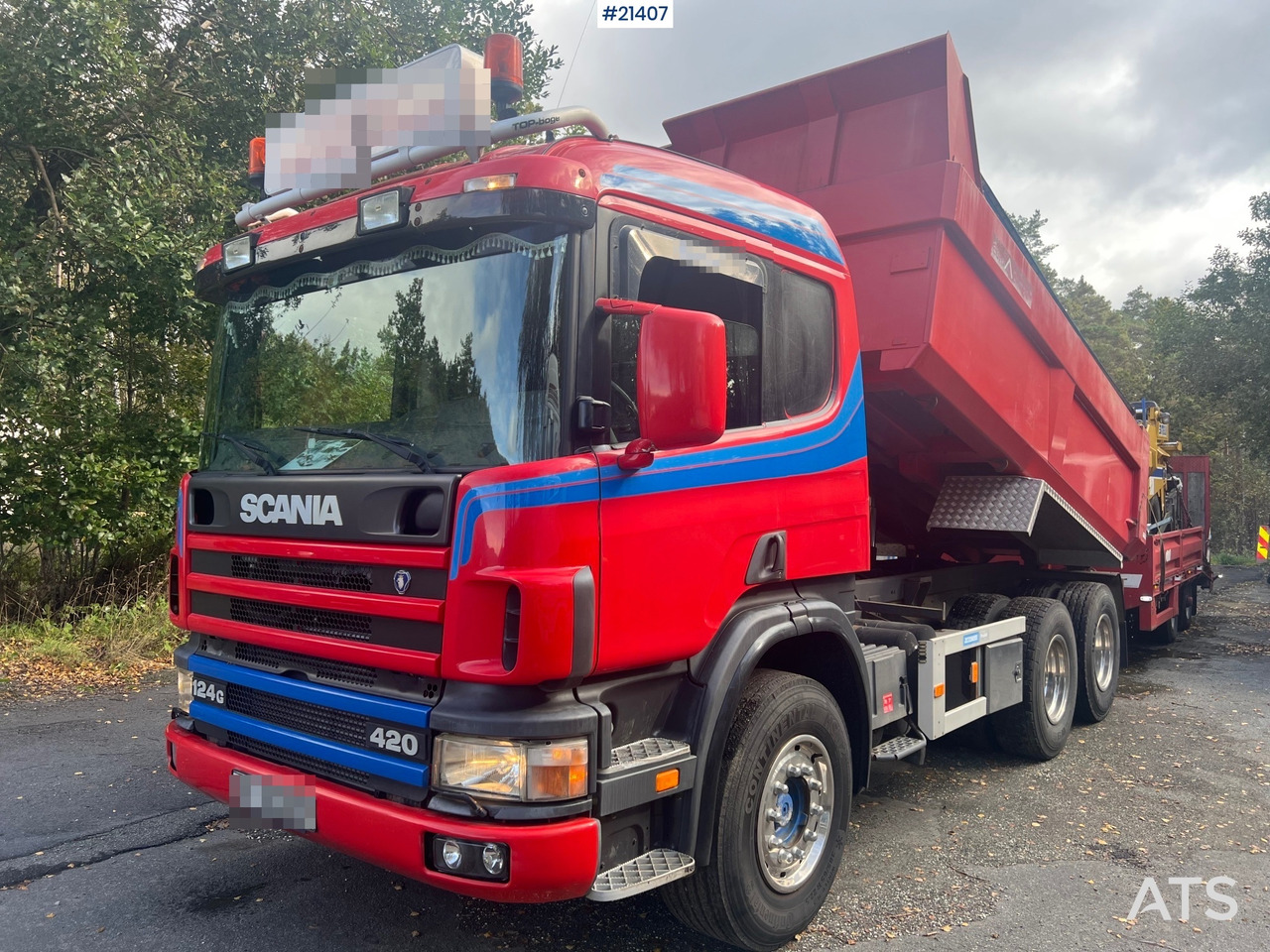 Scania P124G - Tipper: picture 1 Scania P124G - Tipper: picture 1