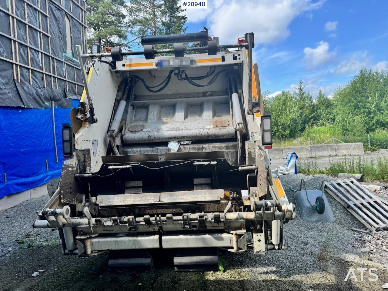 Scania P410 - Garbage truck: picture 5 Scania P410 - Garbage truck: picture 5