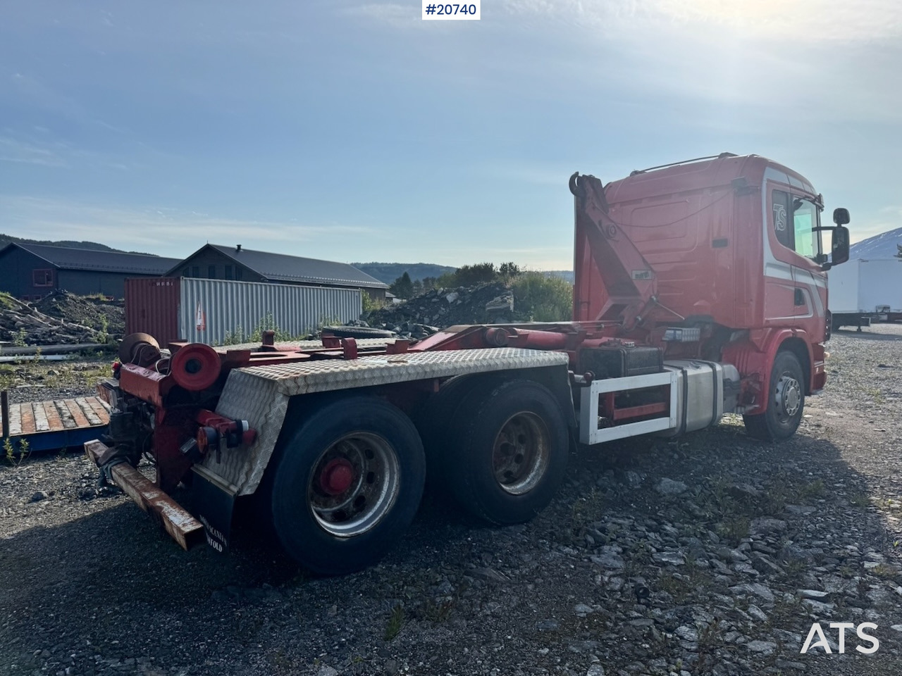 Scania R124 - Hook lift truck: picture 3 Scania R124 - Hook lift truck: picture 3