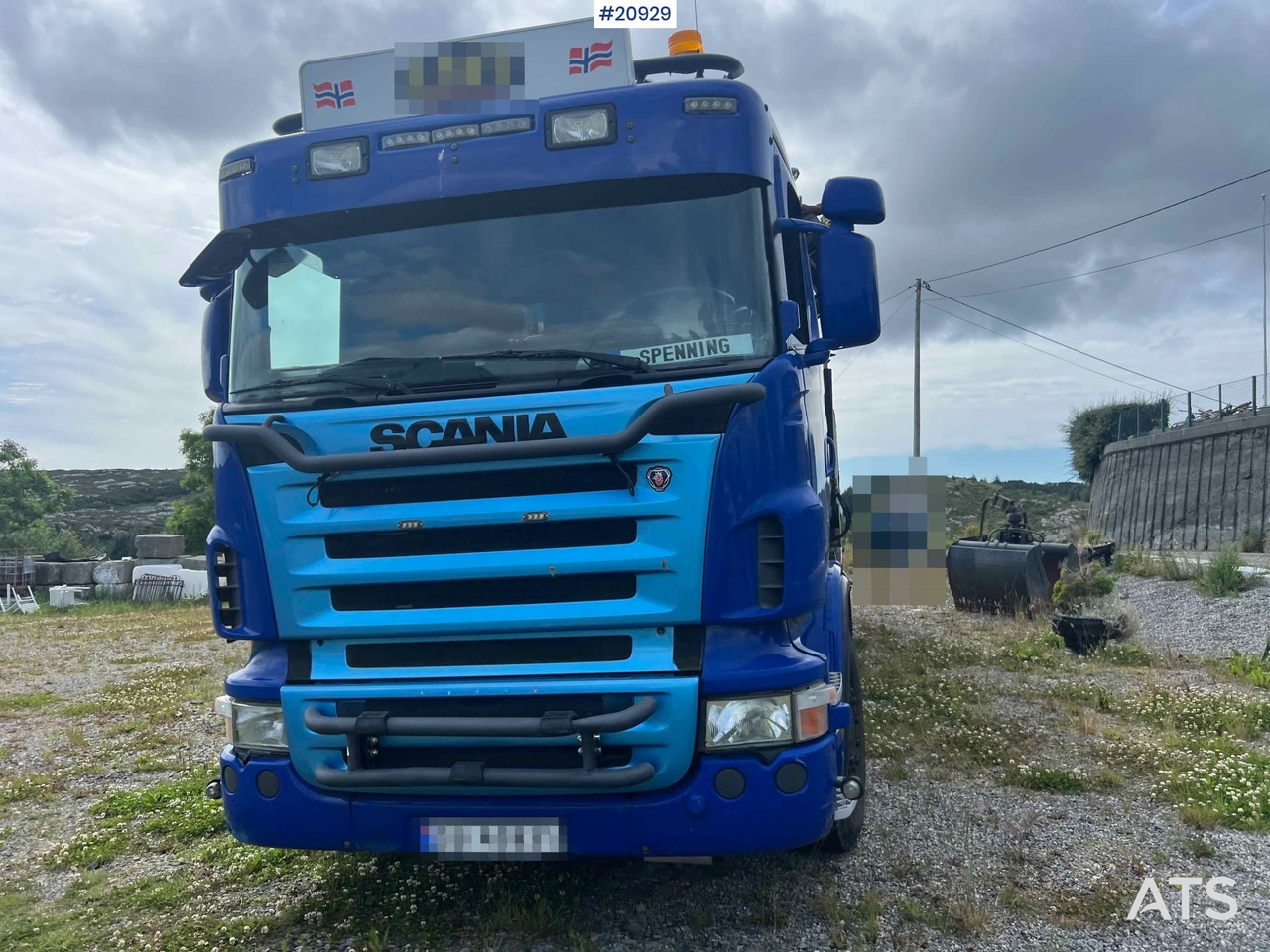 Scania R480 - Dropside/ Flatbed truck, Crane truck: picture 5 Scania R480 - Dropside/ Flatbed truck, Crane truck: picture 5