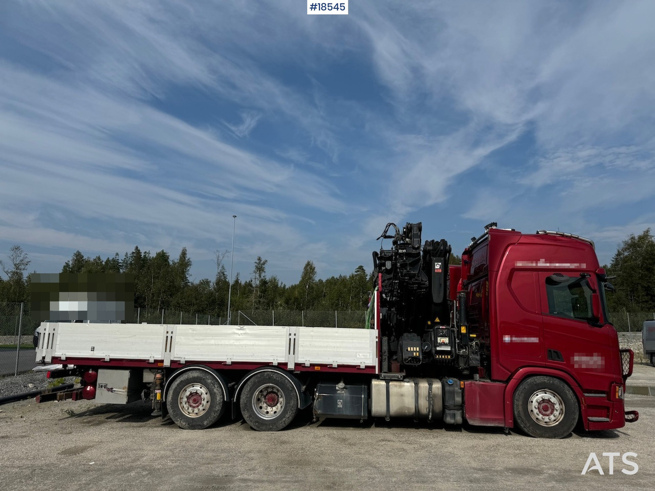 Scania R500 - Dropside/ Flatbed truck, Crane truck: picture 2 Scania R500 - Dropside/ Flatbed truck, Crane truck: picture 2