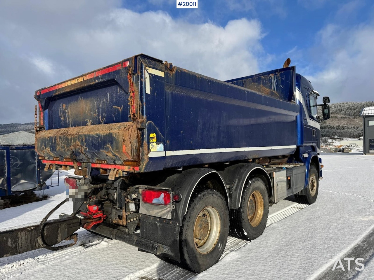 Scania R580 - Asphalt machine: picture 3 Scania R580 - Asphalt machine: picture 3