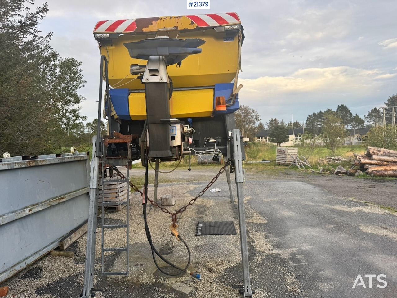 Schmidt 2015 Schmidt Stratos Spreder – Lastebilmontert – 9m3 - Sand/ Salt spreader: picture 4 Schmidt 2015 Schmidt Stratos Spreder – Lastebilmontert – 9m3 - Sand/ Salt spreader: picture 4