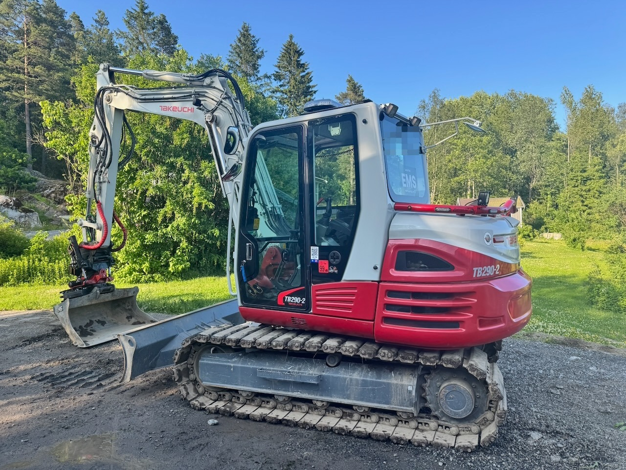 Takeuchi TB290-2 - Mini excavator: picture 3 Takeuchi TB290-2 - Mini excavator: picture 3