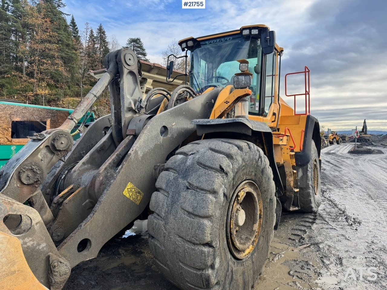 Volvo 2018 Volvo L180H Hjullaster m/ Skuffe. - Wheel loader: picture 4 Volvo 2018 Volvo L180H Hjullaster m/ Skuffe. - Wheel loader: picture 4