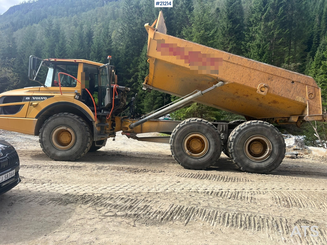 Articulated dumper Volvo A25G: picture 14
