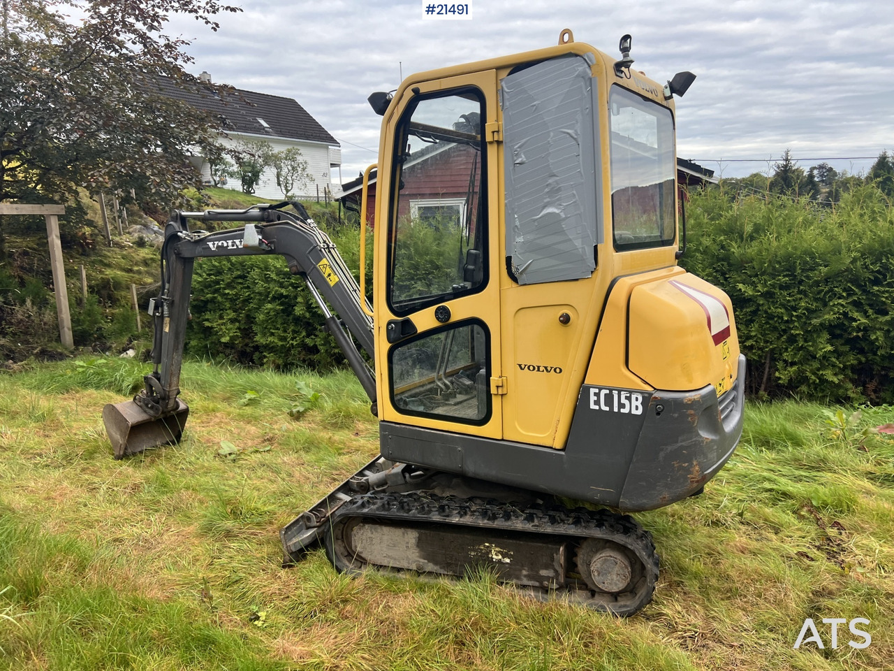 Volvo EC15B - Mini excavator: picture 5 Volvo EC15B - Mini excavator: picture 5