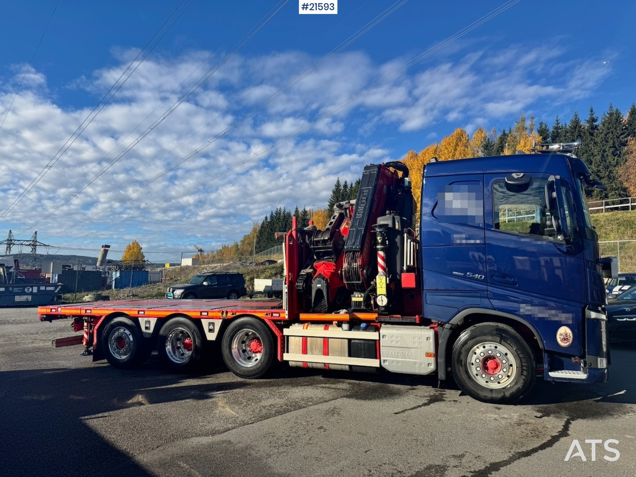 Volvo FH540 Kombibil - Crane truck: picture 5 Volvo FH540 Kombibil - Crane truck: picture 5