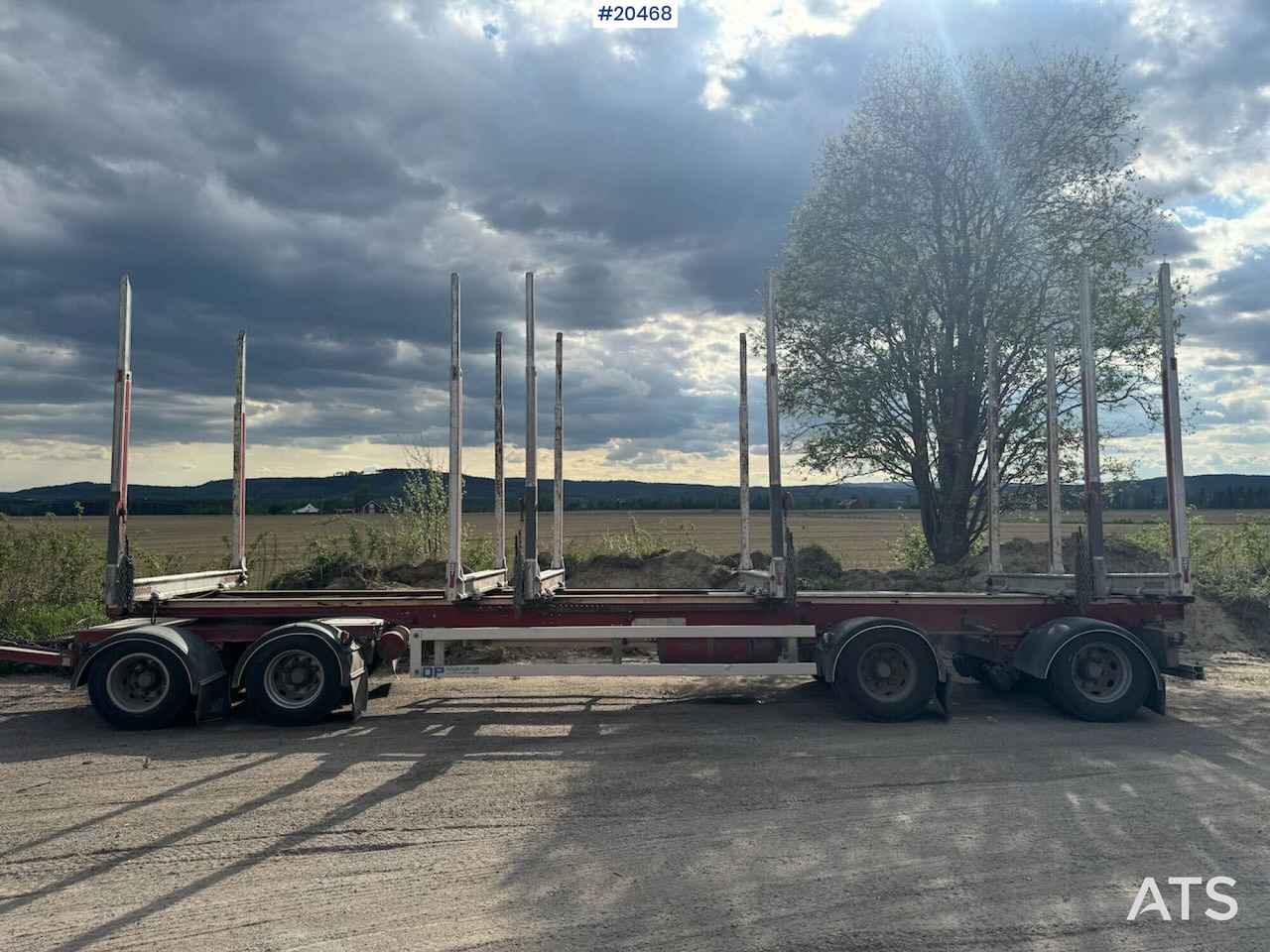 Timber truck Volvo FH750: picture 40